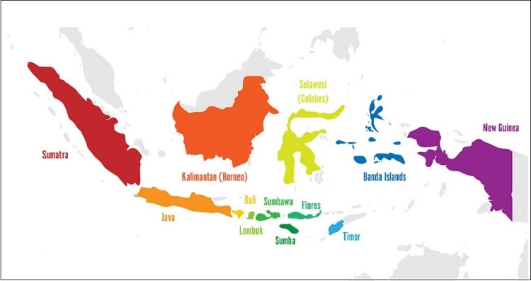 Peta Indonesai Vector