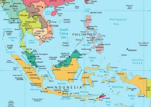 11 Peta Negara di Asia Tenggara Lengkap dan Keterangannya