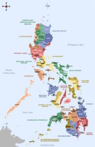 Peta Negara Filipina Lengkap Gambar HD dan Keterangannya
