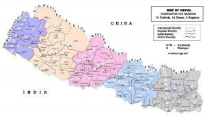 Peta Negara Nepal Terbaru Gambar HD Lengkap dan Sekitarnya