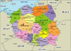 Peta Negara Polandia Gambar dan Sejarah Perekonomiannya