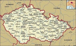 Peta Negara Republik Ceko Terbaru Gambar dan Ibu Kotanya
