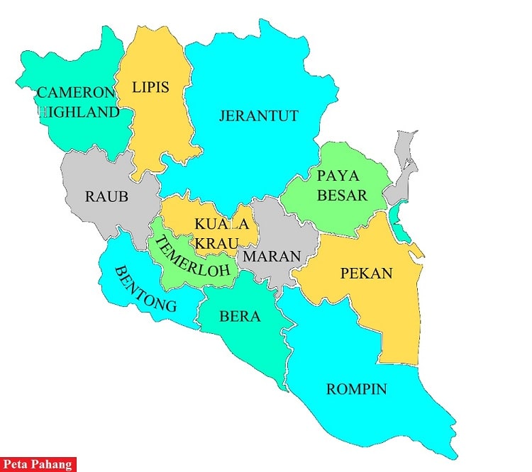 Peta Pahang