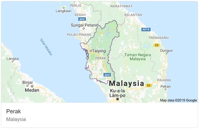 Peta perak malaysia