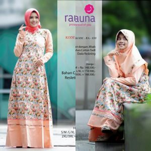 Katalog Baju Gamis Rauna Terbaru 2021 dan Daftar Harganya