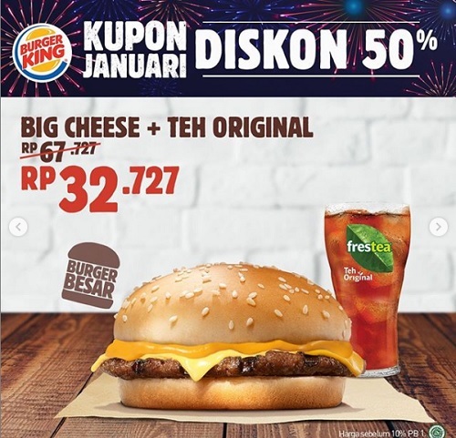 Kupon Burger King Januari