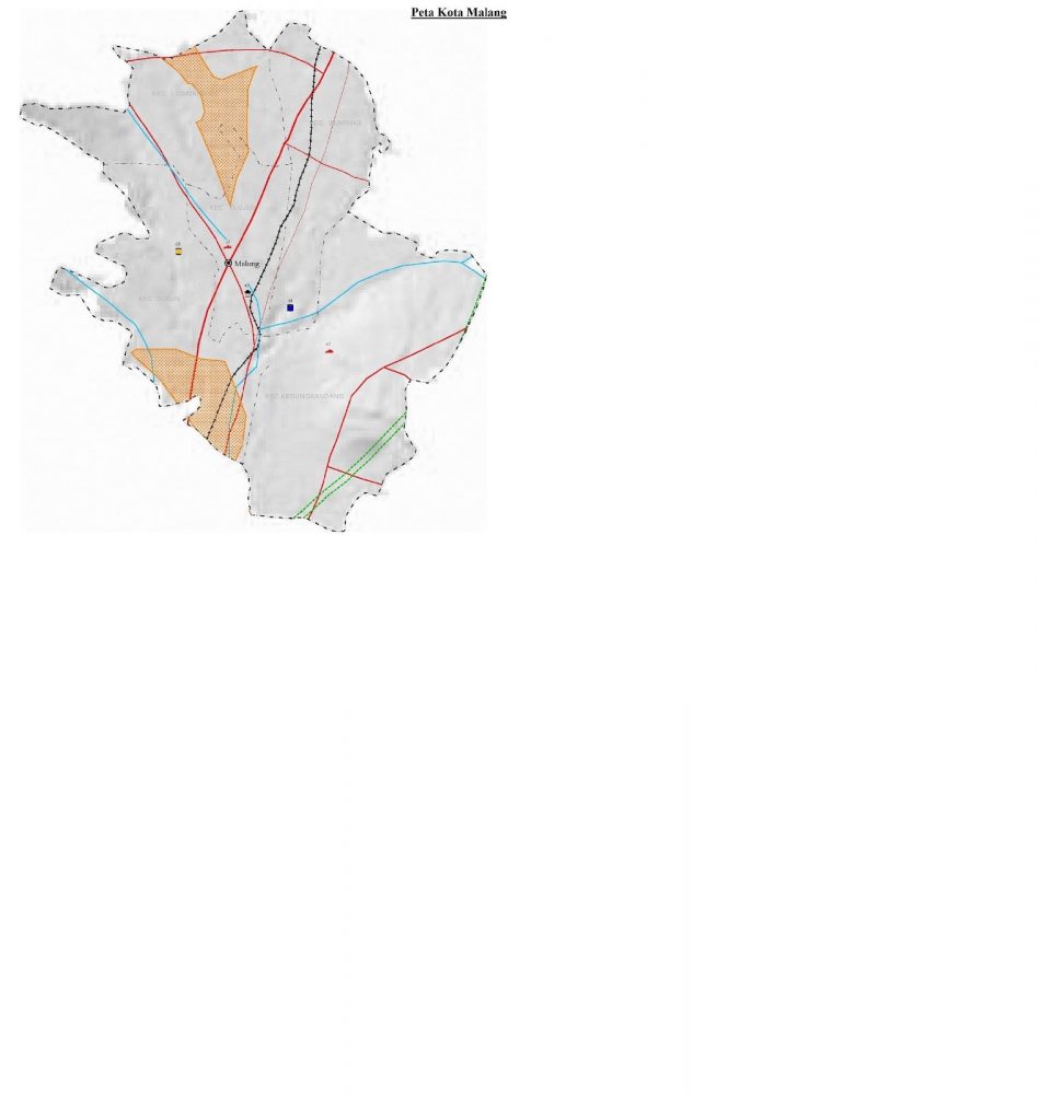 Peta Jalan Kota Malang