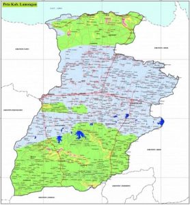 Peta Kabupaten Lamongan HD Lengkap: Gambar Ukuran Besar