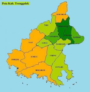 Peta Kabupaten Trenggalek HD Lengkap: Gambar dan Keterangannya