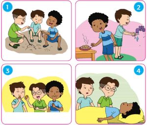 Buatlah Cerita Berdasarkan Gambar Di Atas Kunci Jawaban Tema 1 Kelas 3 Halaman 37 38