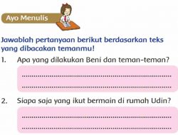 Apa yang Dilakukan Beni dan Teman-Teman? Halaman 57 Kelas 2 SD