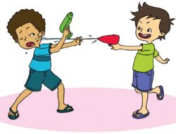 Jawab: Bagaimana Aturan dalam Bermain Pistol Air? Kelas 2 Halaman 48