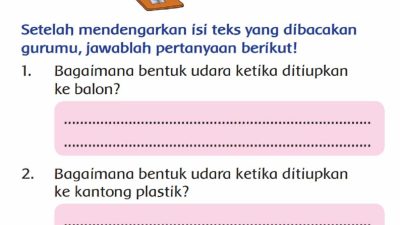 Bagaimana Bentuk Udara Ketika Ditiupkan Ke Kantong Plastik