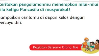 Ceritakan Pengalamanmu Menerapkan Nilai-Nilai Sila Ketiga Pancasila di Masyarakat