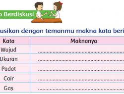 Jawab: Temukan Kata yang Sesuai dengan Makna Sebagai Berikut! Kelas 2 Halaman 46
