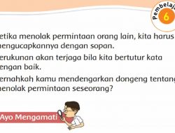Kunci Jawaban Tema 1 Kelas 2 Halaman 176 177 178 179 Subtema 4 Hidup Rukun di Masyarakat Pembelajaran 6 Buku Tematik