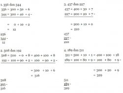 Tentukan Jumlah dan Selisih Kedua Bilangan Berikut! 356 dan 344 Kelas 2 Halaman 147