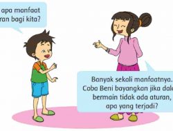 Apa Isi Teks Percakapan Di Atas? Mengapa Kita Perlu Mematuhi Aturan? Kelas 2 Halaman 103