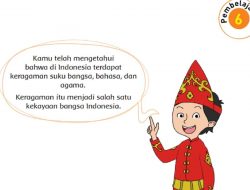 Kunci Jawaban Tema 7 Kelas 4 Halaman 42 44 47 48 Pembelajaran 6 Subtema 1 Keragaman Suku Bangsa dan Agama di Negeriku