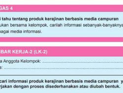 TUGAS 4 Cari Tahu Tentang Produk Kerajinan Berbasis Media Campuran Prakarya Kelas 9 Halaman 13