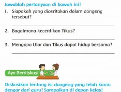 Bagaimana Kecerdikan Tikus Tema 7 Kelas 2 dalam Dongeng Kecerdikan Menumbuhkan Kebaikan Halaman 7