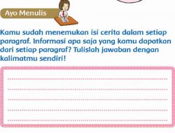 Kamu Sudah Menemukan Isi Cerita dalam Setiap Paragraf Informasi Apa Saya yang Kamu Dapatkan Tulislah Jawaban dengan Kalimatmu