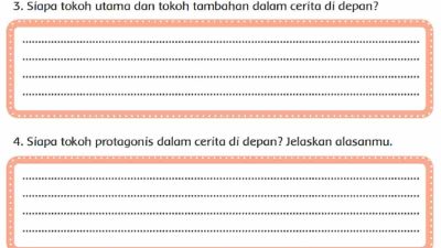 Siapa Tokoh Utama dan Tokoh Tambahan dalam Cerita Di Depan Kunci Jawaban Tema 8 Kelas 4 Halaman 47 48