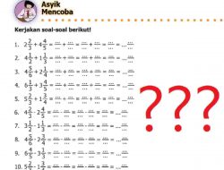 Kunci Jawaban Matematika Kelas 5 Halaman 10 Kerjakan Soal-soal Berikut 2 2/3+4 4/5