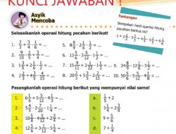 Selesaikanlah Operasi Hitung Pecahan Berikut 2/3+3/4-1/6
