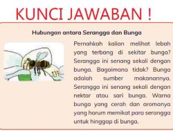 Apa yang Terjadi Pada Bunga Setelah Proses Penyerbukan Jawaban Ilmu Pengetahuan Alam dan Sosial Kelas 4 Halaman 20