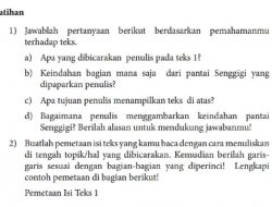 Kunci Jawaban Bahasa Indonesia Kelas 7 Halaman 14 Apa yang Dibicarakan Penulis Pada Teks 1