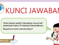 Contoh Penerapan Makna Proklamasi Kemerdekaan dalam Kehidupanmu Sehari-hari di Rumah Sekolah dan Masyarakat Jawaban Tema 2 Kelas 6 Halaman 33
