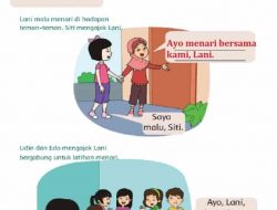 Jawaban Lengkapilah Percakapan Di Bawah Ini Sesuai Gambar Tema 1 Kelas 2 Halaman 81 82 84 85