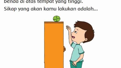 Mengambil Benda Di Atas Tempat yang Tinggi Sikap yang Akan Kamu Lakukan Adalah