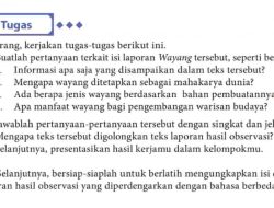 Mengapa Wayang Ditetapkan Sebagai Mahakarya Dunia Bahasa Indonesia Kelas 10