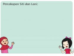 Percakapan Siti dan Lani Tentang Menari Kunci Jawaban Tema 1 Kelas 2 Halaman 70