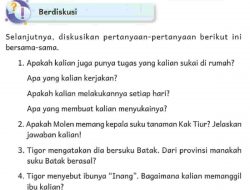 Tigor Menyebut Ibunya Inang Bagaimana Kalian Memanggil Ibu Kalian? Bahasa Indonesia Kelas 4