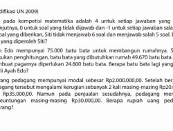Ayah Edo Mempunyai 75.000 Batu Bata Untuk Membangun Rumahnya