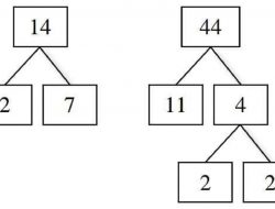 Buatlah Pohon Faktor Untuk Menentukan Faktorisasi Prima Dari Bilangan 14 dan 44