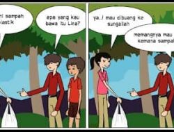 Contoh Komik Sederhana yang Mengetengahkan Tentang Interaksi yang Dilakukan Manusia Tema 3 Kelas 5