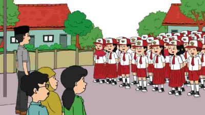 Di Perpustakaan Sekolah Terdapat 181 Buku Pelajaran dan 126 Buku Cerita Anak