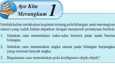 Jelaskan Cara Menentukan Suku-suku Tertentu Pada Suatu Barisan Bilangan