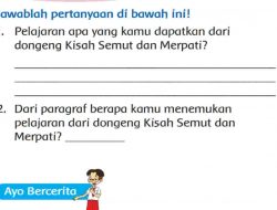 Pelajaran Apa yang Kamu Dapatkan Dari Dongeng Kisah Semut dan Merpati Tema 2 Kelas 3 SD Halaman 68