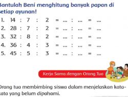 Bantulah Beni Menghitung Banyak Papan Di Setiap Ayunan Halaman 203 Kelas 2 SD