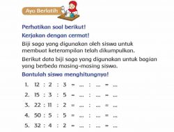 Bantulah Siswa Menghitungnya Halaman 210 Jawaban Tema 2 Kelas 2 SD MI