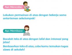 Berdasarkan Teks Di Atas Coba Kamu Temukan Tugas Siswa Di Sekolah Jawaban Tema 3 Kelas 2 Halaman 54