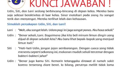 Buatlah kesimpulan tentang ciri-ciri bahasa iklan pada kolom berikut ini kunci jawaban tema 3 kelas 5 halaman 55
