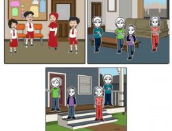 Contoh Sketsa Gambar Berdasarkan Naskah atau Storyboard Beserta Penjelasannya