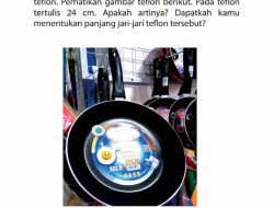 Dayu Pergi Ke Sebuah Supermarket untuk Membeli Teflon Perhatikan Gambar Teflon Berikut