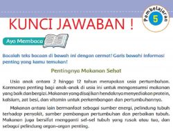 Jawaban Kata-kata Kunci yang Terdapat dalam Iklan Elektronik di Atas Demam Berdarah Kunci Tema 3 Kelas 5 Halaman 74
